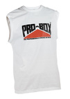 View the Pro Box White Muscle Tee  online at Fight Outlet