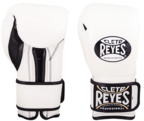 View the Cleto Reyes Velcro Sparring Gloves - White online at Fight Outlet