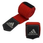View the Adidas Hand Wraps Stretchable - Red - 255cm online at Fight Outlet