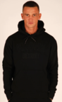 View the KRONK Detroit Stealth Hoodie Regular Fit, Black online at Fight Outlet