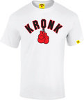 View the Kronk Gloves Tee Shirt, White online at Fight Outlet