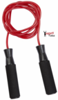 View the Pro Box 8' Heavy Weight Nylon Speed Rope, Red online at Fight Outlet