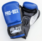 View the Pro Box *NEW* CLUB SPAR BOXING GLOVES BLUE online at Fight Outlet