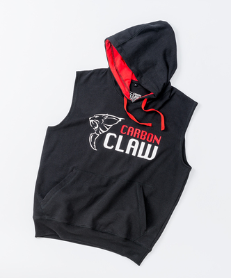 Buy the Carbon Claw Hoodie - Sleeveless, Black online at Fight Outlet