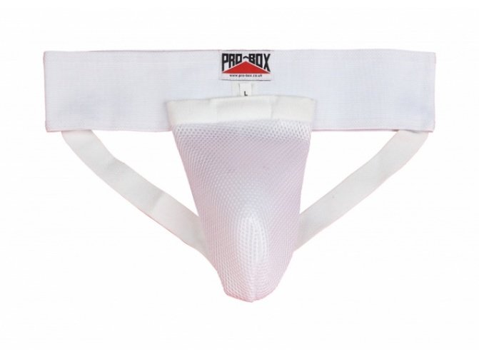 Buy the PRO BOX CLUB ESSENTIALS GROIN GUARD - SENIOR online at Fight Outlet