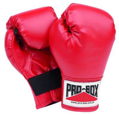 Pro Box Kidz Red PU Play Boxing Gloves