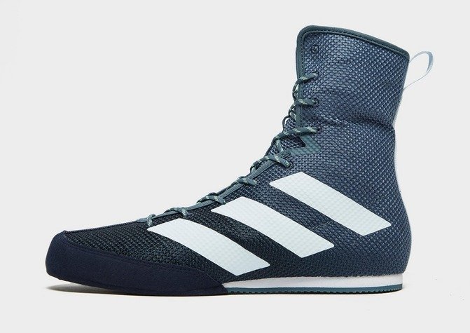 Adidas Box Hog 3 Boxing Boots, Legacy Blue/White