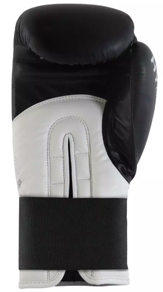 Adidas Hybrid 100 Boxing Gloves, Black White