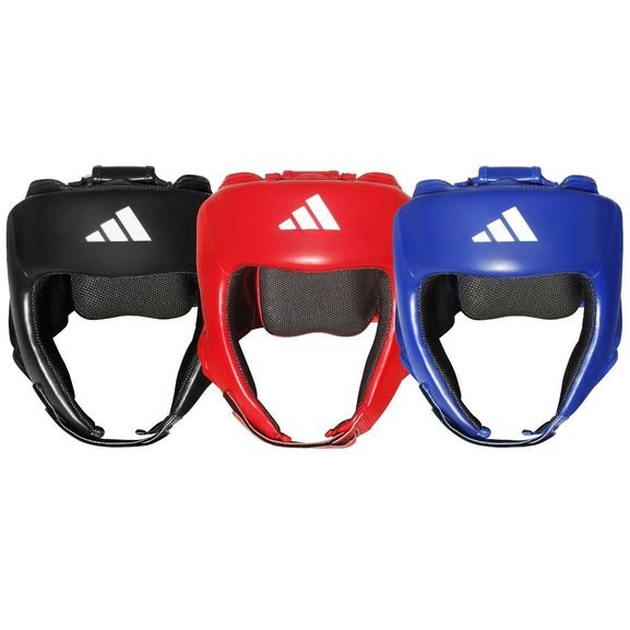 Adidas IBA Style Training Head Guard - Red (Was AIBA Style)