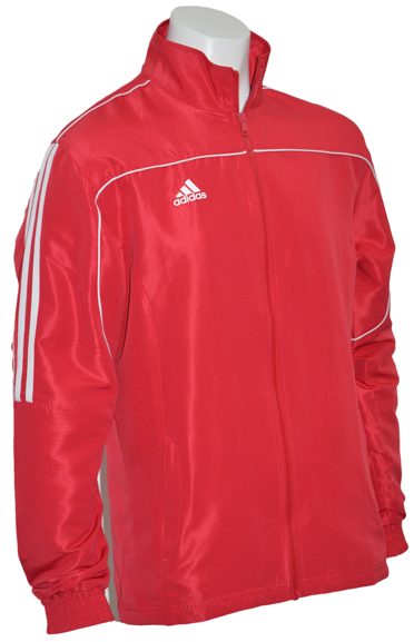 red white adidas jacket