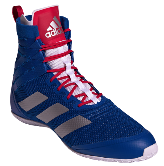 Blue adidas boxing boots shop