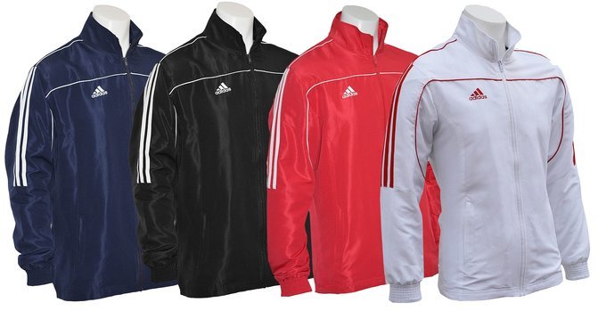 Adidas Tracksuit Jacket White/Red 