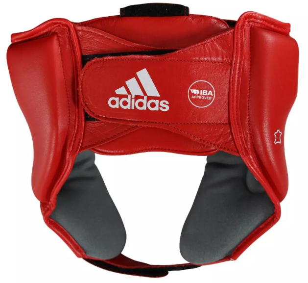 Adidas IBA Boxing Licenced Head Guard -Red (Was AIBA)