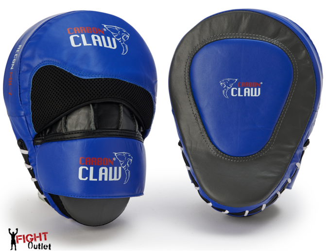 Buy the Carbon Claw RECON MX-7 FOCUS PADS BLUE online at Fight Outlet
