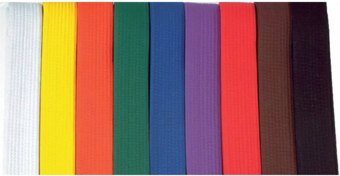 Buy the Cimac Deluxe Martial Arts Coloured Belts   280cm online at Fight Outlet