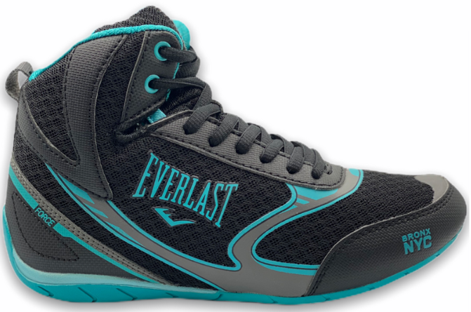 Everlast Force Ladies Boxing Boots. Black/Baltic