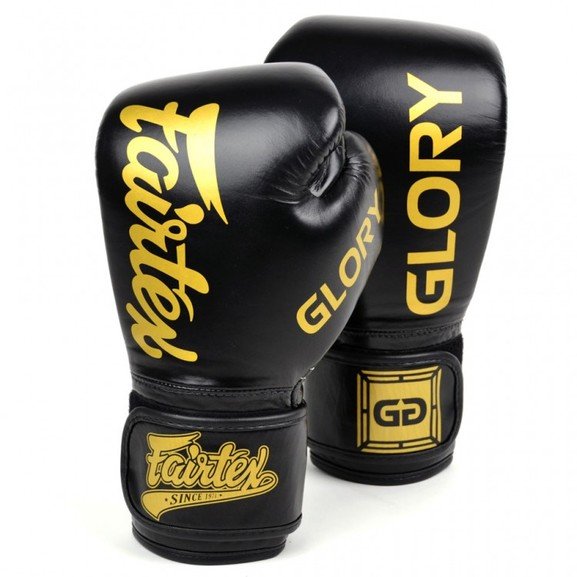 Fairtex Muay Thai Boxing Gloves X Glory White Velcro BGVG1 