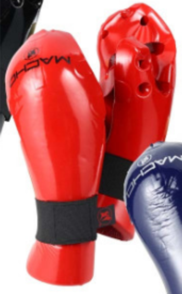 Macho Dyna Closed Finger Punch Red