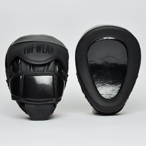 Buy the Tuf Wear Atom Gel Curved Hook and Jab Pad, Black online at Fight Outlet