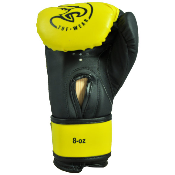 Tuf Wear Junior Training Boxing Glove Yellow/Black