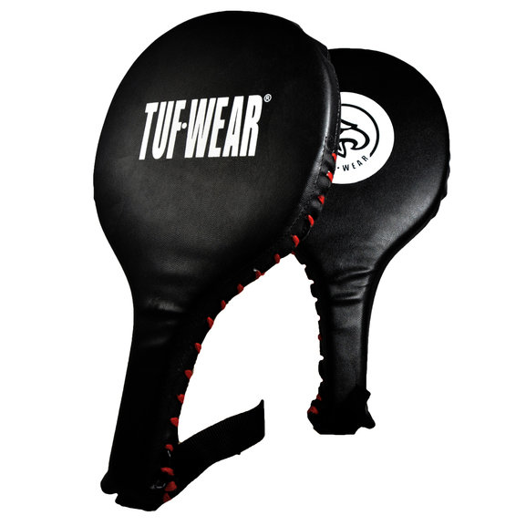 Buy the Tuf Wear PU Training Paddles Black online at Fight Outlet