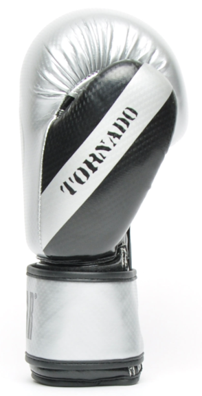 Tuf Wear Tornado Kids Safety Spar Boxing Glove Silver