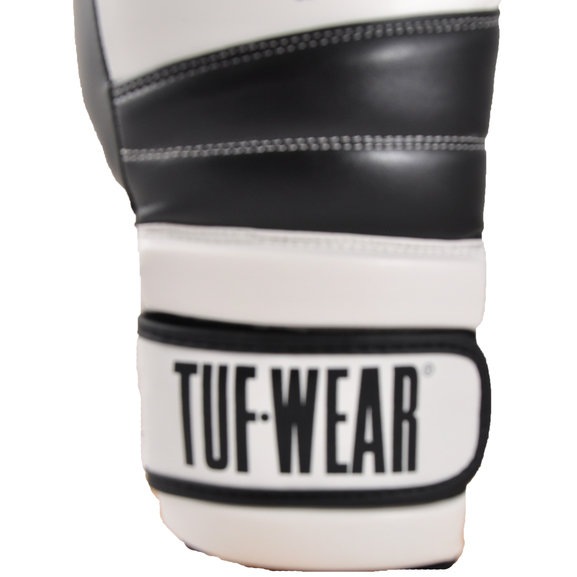 Tuf Wear Typhoon Training Boxing Glove White/Black