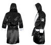Cleto Reyes Hooded Boxing Robe - Black/White Thumbnail