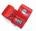 Cleto Reyes Leather Wrap Around Bag Gloves Red  Thumbnail