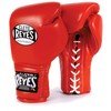Cleto Reyes Lace up Sparring Boxing Gloves - Red Thumbnail