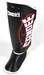 Sandee Kids Cool-Tec Boot Shin Guards Synthetic Leather Black/White/Red Thumbnail