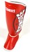 Sandee Kids Cool-Tec Boot Shin Guards Synthetic Leather Red/White/Black Thumbnail