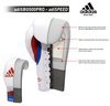 Adidas AdiSpeed Lace Boxing Gloves White/Black Thumbnail