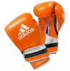 Adidas AdiSpeed LIMITED EDITION Velcro Boxing Gloves, Orange/White Thumbnail