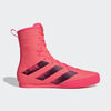 Adidas Box Hog 3 Boxing Boots, Pink/Black   Thumbnail