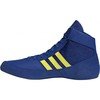 Adidas Havoc Boxing/Wrestling Boot - Blue/Yellow Thumbnail