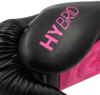 Adidas Hybrid 100 Ladies Boxing Gloves, Black/Pink Thumbnail