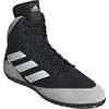 adidas Mat Wizard 5 Wrestling Shoes - Black/White Thumbnail