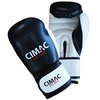 Cimac Artificial Leather Boxing Gloves - Black/White Thumbnail