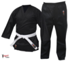 Cimac Student Junior Karate Uniform - 8oz Black Thumbnail