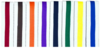 Cimac Striped White MA Belts Code 110-019 (280cm) Thumbnail