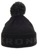 KRONK Detroit Bobble Hat - Black/Charcoal Thumbnail