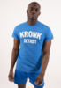 Kronk Detroit T Shirt Royal/White Thumbnail