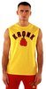 KRONK Gloves Sleeveless T Shirt, Yellow/Black/Red Thumbnail