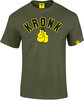 Kronk Gloves Tee Shirt Military Green/Black/Yellow Thumbnail