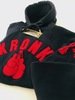 KRONK One Colour Gloves Towelling Applique Hoodie Regular Fit, Navy/Red Thumbnail