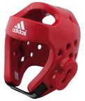 View the Adidas WTF Dipped Foam Head Guard - Red online at Fight Outlet