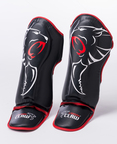 View the Carbon Claw Thai Shin Guard Padded inc Instep Black/Red online at Fight Outlet