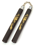 View the Black Foam Safety Nunchaku - Ball Bearing online at Fight Outlet
