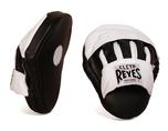View the Cleto Reyes Curved Hook and Jab Pads Black White online at Fight Outlet